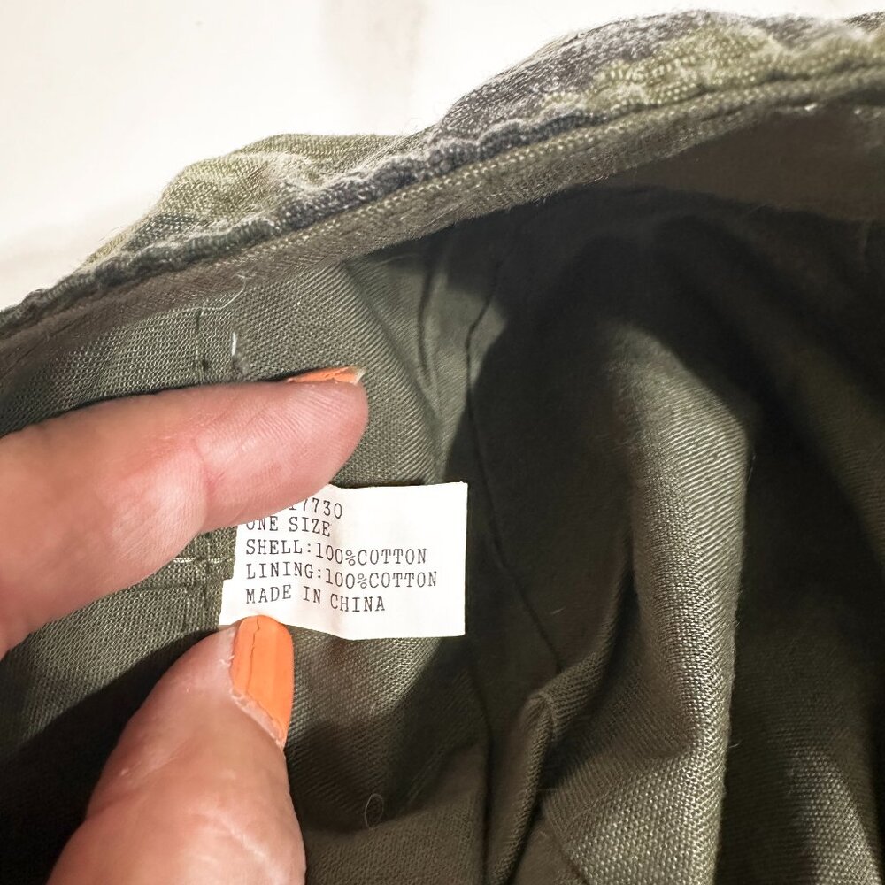 Camouflage Moto Style Cap - Picture 4 of 4